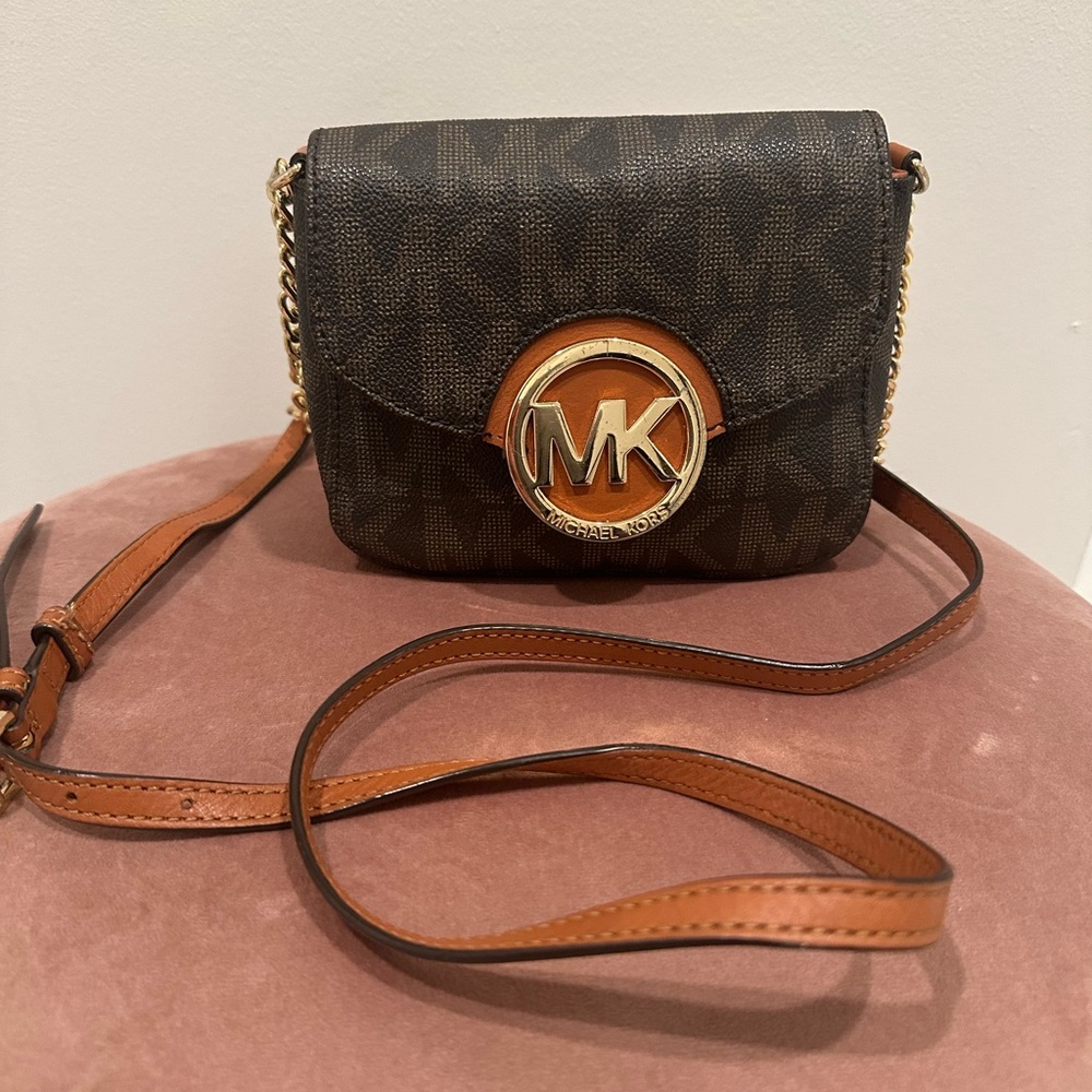 Michael Kors Brown Crossbody Bag